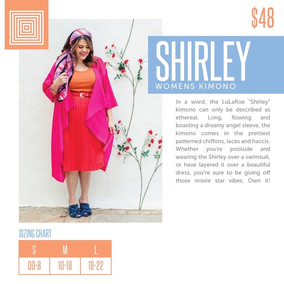 LuLaRoe Shirley Kimono - Picture 5 of 8